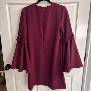 Women's Milly Dress Burgundy Size 8